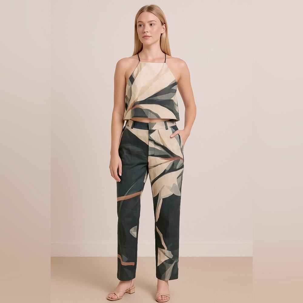 Stylish Women's Patterned Jumpsuit